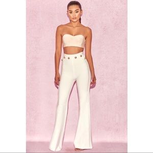 White Flared Pant Size Medium